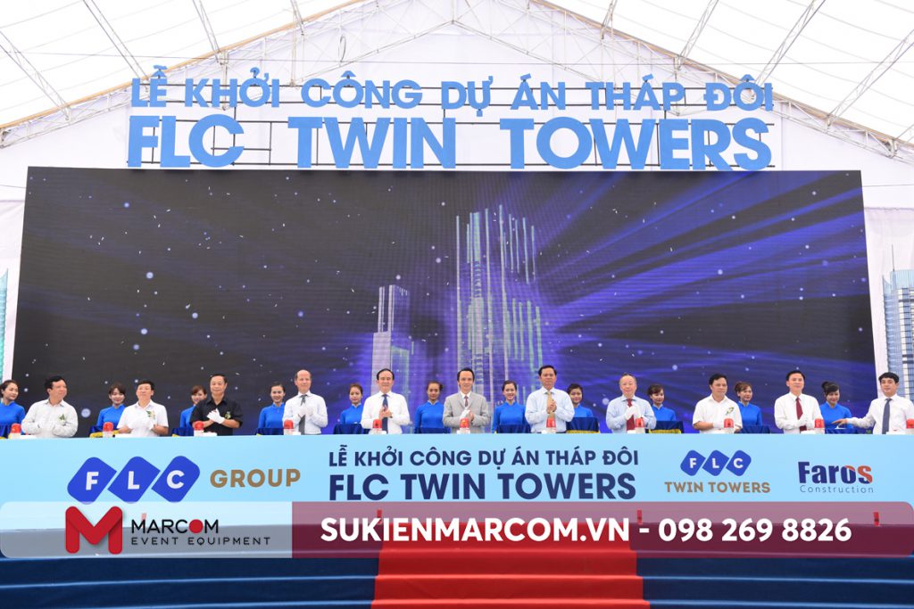 <em>Lễ khởi công dự án tháp đôi FLC TWIN TOWERS</em>