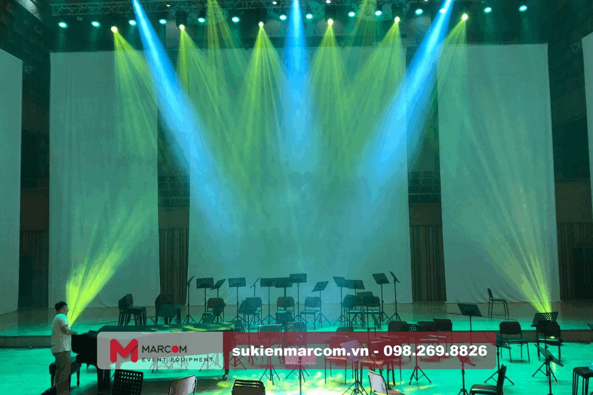 MARCOM - Đơn vị cho thuê ánh sáng Hà Nội chuyên nghiệp