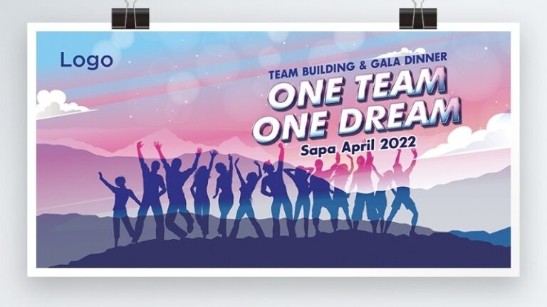 TOP 30 background team building sáng tạo, độc đáo nhất 2025
